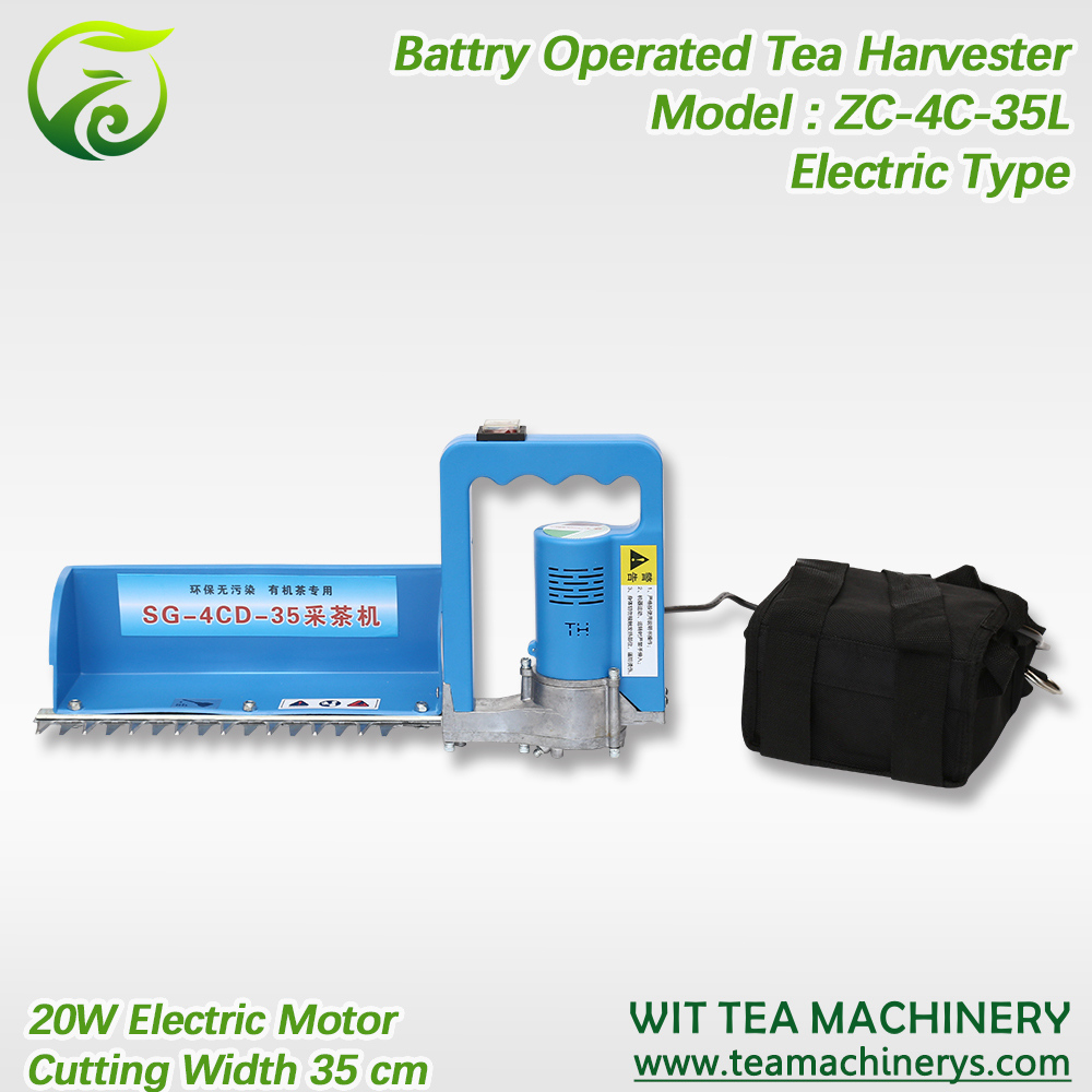Battery Operated Mini Tea Leaf Harvester Machine ZC-4CD-35L