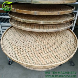 DL-TQJ-20 tea wither rack has 20 layers 110cm natural bamboo pallets, usually for withering orthodox/black/green/white/oolong tea, no pollution for tea leaf.