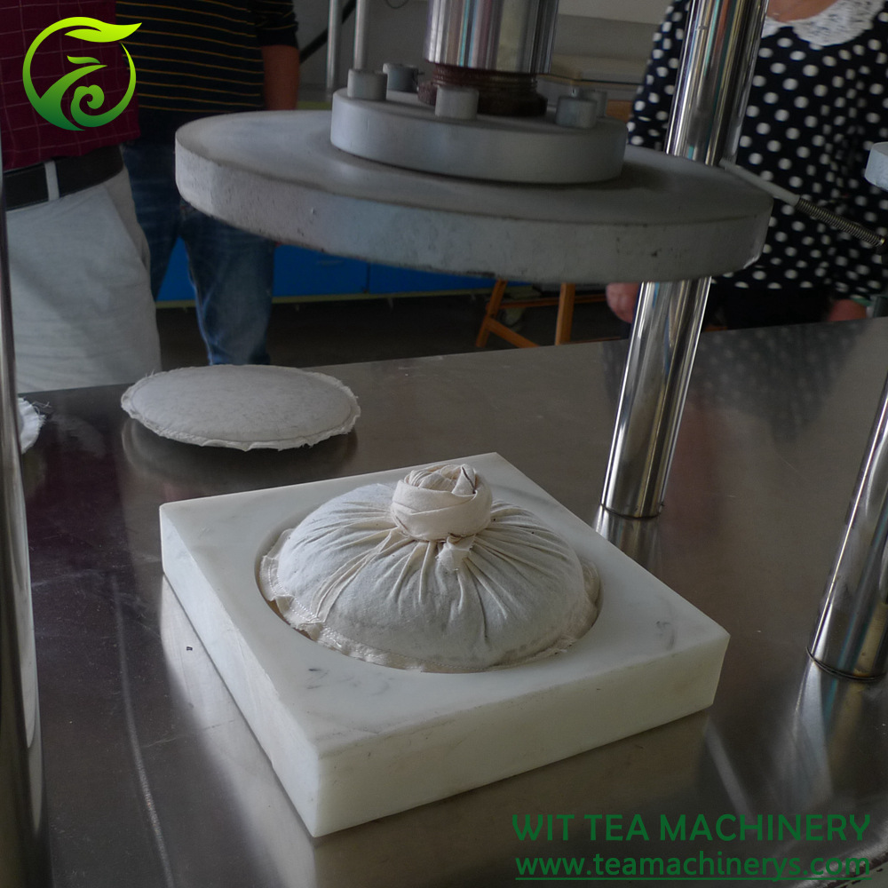 Tea press machine equipment pressure is 15 ton, pressure and press time can be adjust, we can provide different kind tea cake mould, now in stock, delivery in time